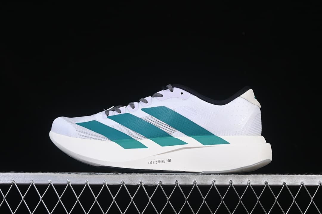 adidas Adizero Evo SL JS4487 Running Shoes, White Teal