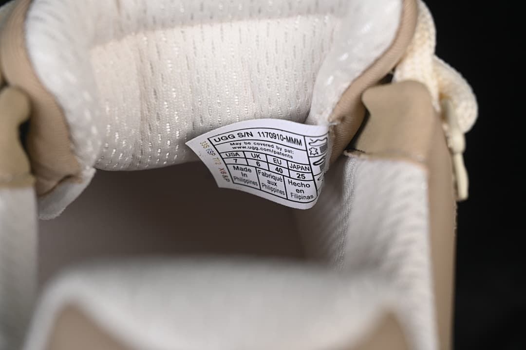UGG Heritage Utility Sneaker in Taupe and Yellow 1170910