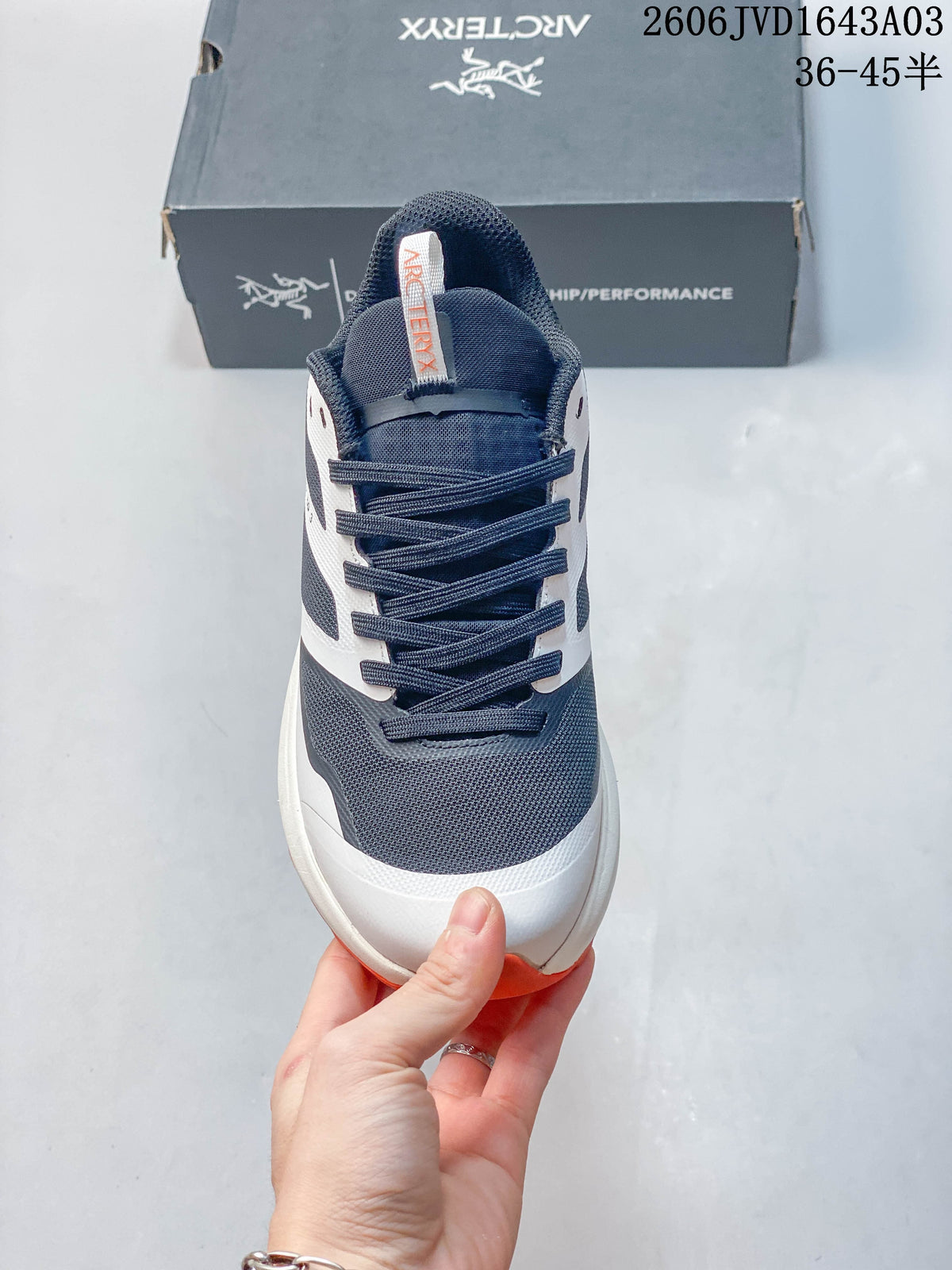 Arc'teryx Konseal SL 2 Low-Top Trail Shoes, Navy and White