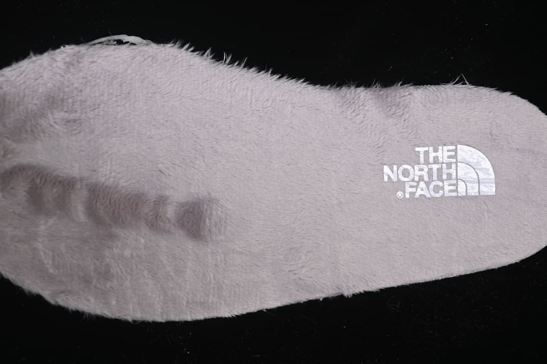 The North Face Thermoball Traction Mule in Beige and White