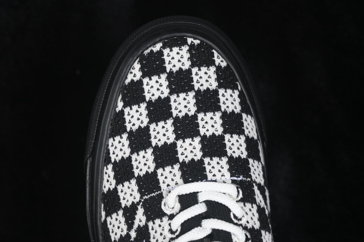 Vans Authentic Low-Top Sneakers Black White Checkerboard VN000EJC1KP