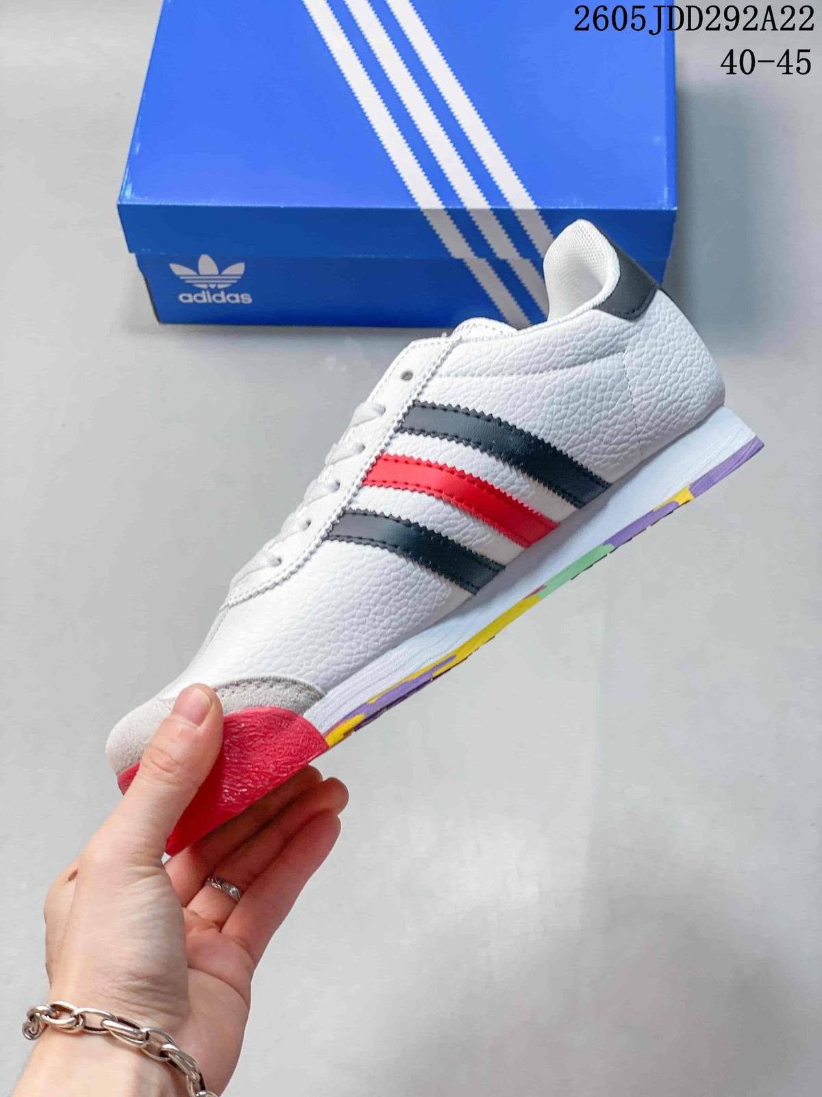Adidas Originals Samoa Low-Top Sneakers White Multi-Color