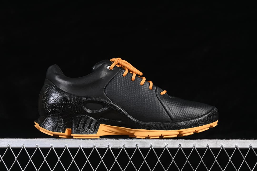 ECCO BIOM 15th Anniversary Running Shoes Black Orange