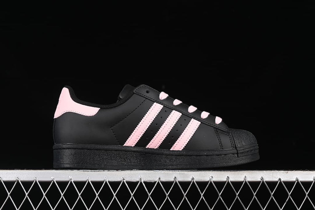 adidas Superstar EG4959 Black and Pink Sneakers
