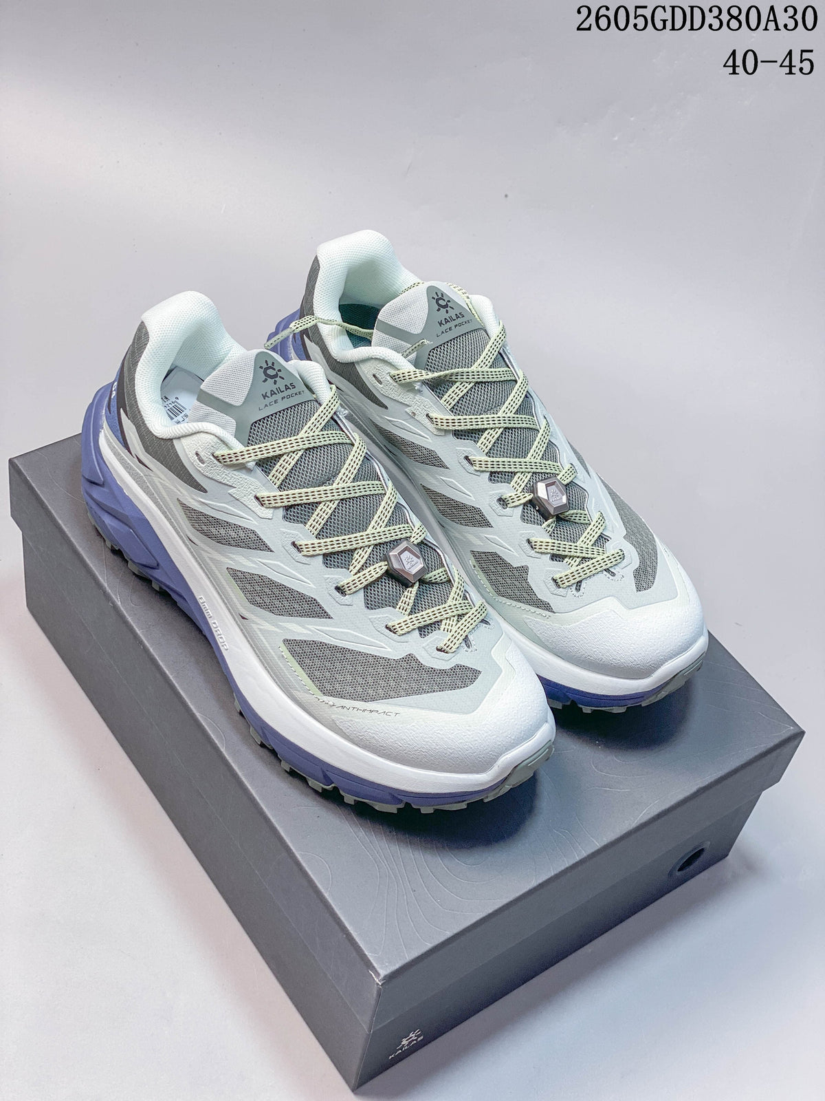 Kailas C4 Trail Running Shoes in Blue and White