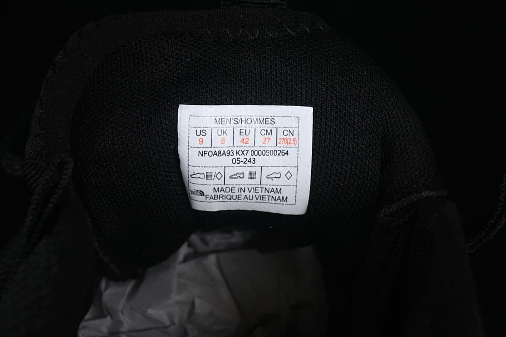 The North Face Never Stop Lace Low-Top Shoes Black