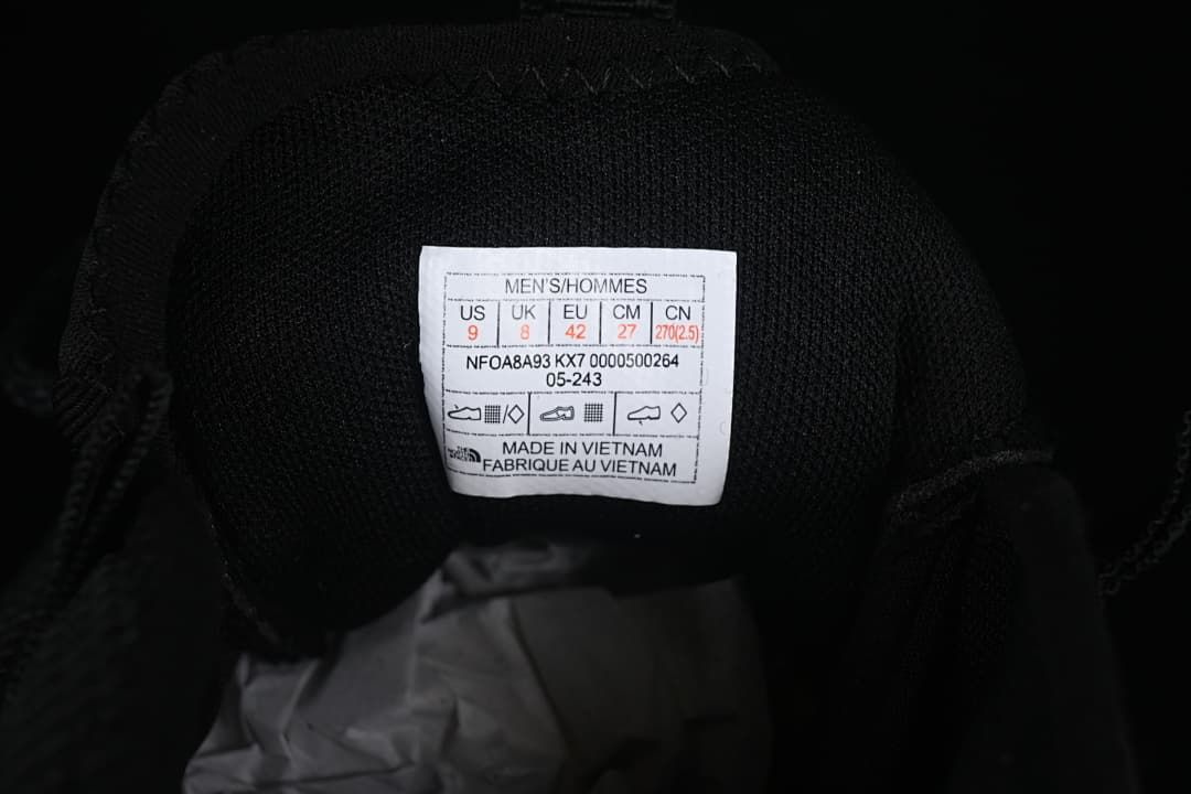 The North Face Never Stop Lace Low-Top Shoes Black