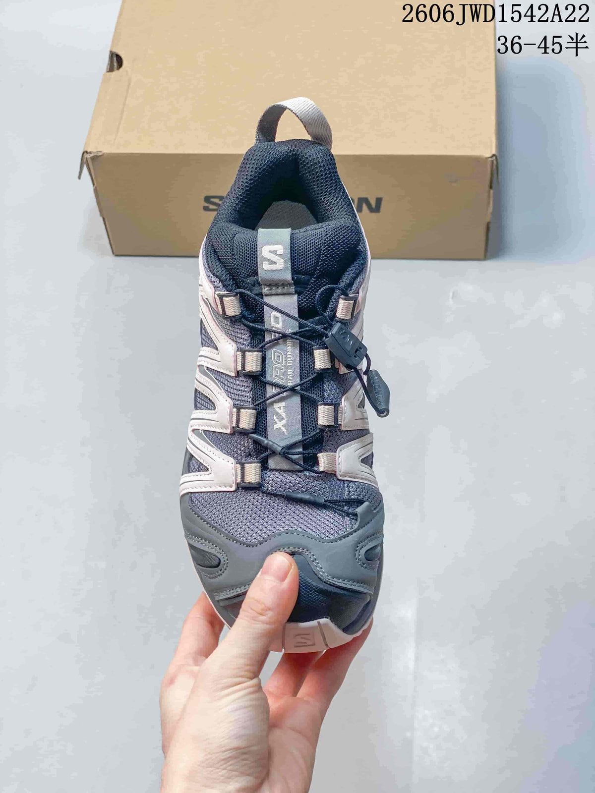 Salomon XA Pro Trail Sneakers in Navy and Gray