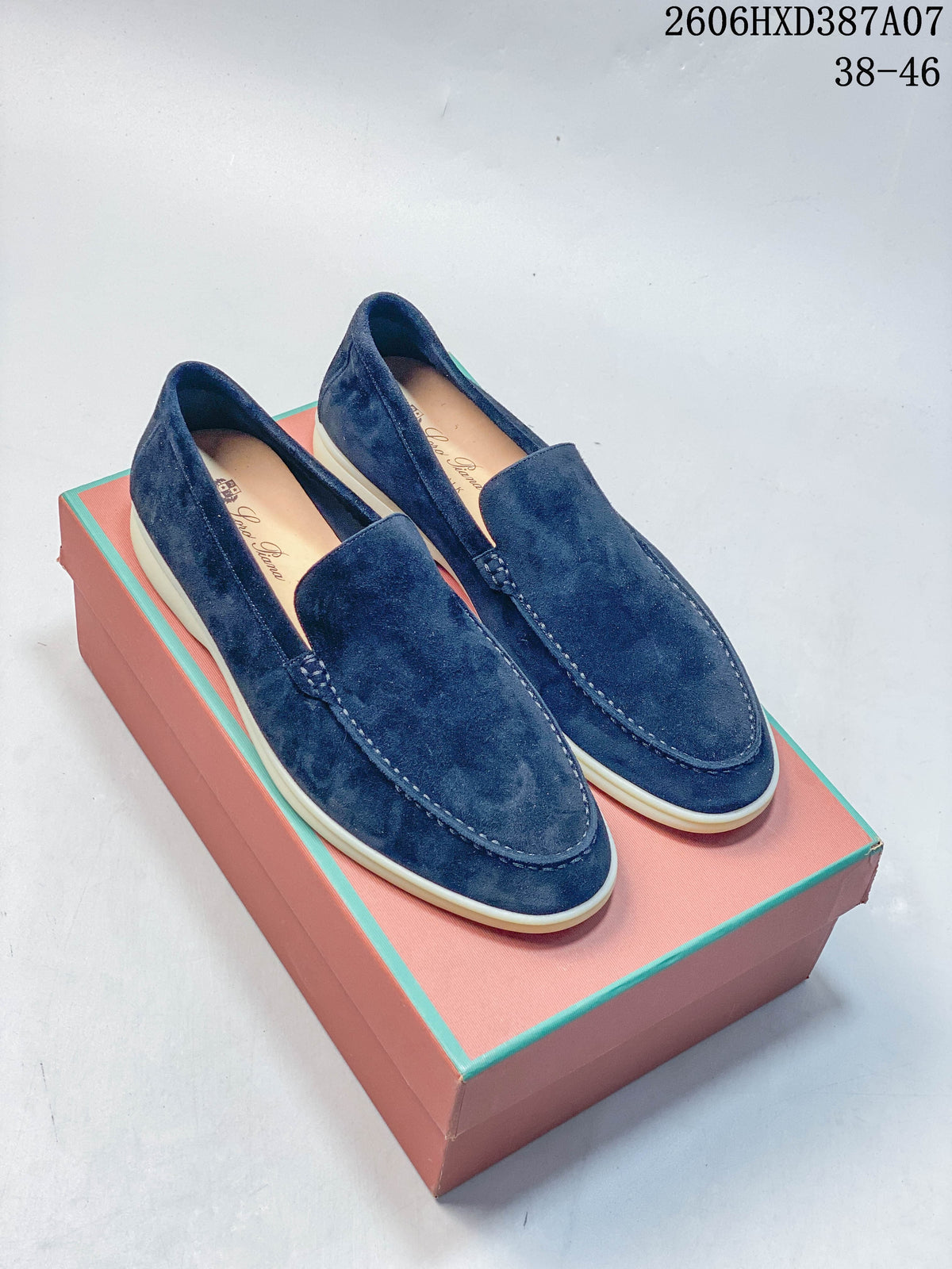 Stella McCartney Navy Slip-On Loafers 06HXD387A07