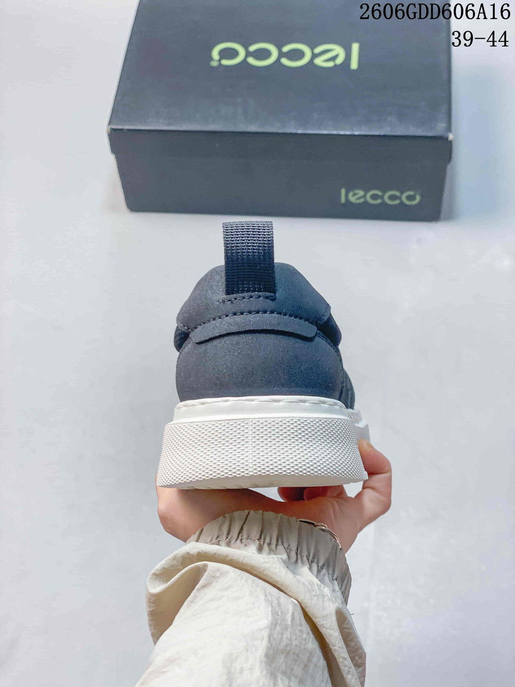 ECCO 621060ASQEE Navy Slip-On Sneakers 06GDD606A16