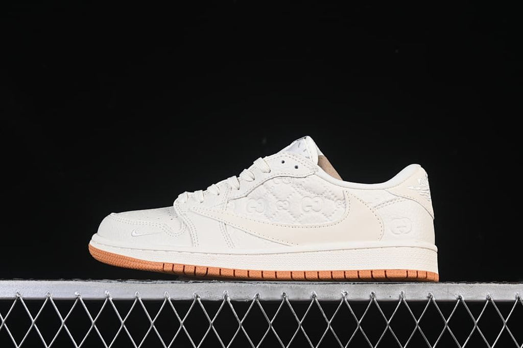 Travis Scott x Fragment Air Jordan 1 Low OG SP Off-White Sneakers