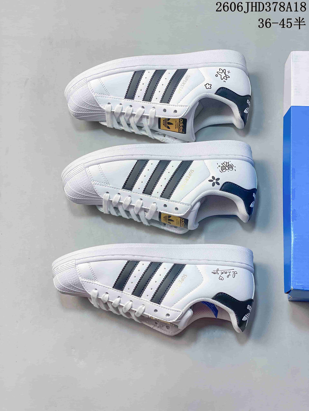 Adidas Originals Superstar White Low-Top Sneakers