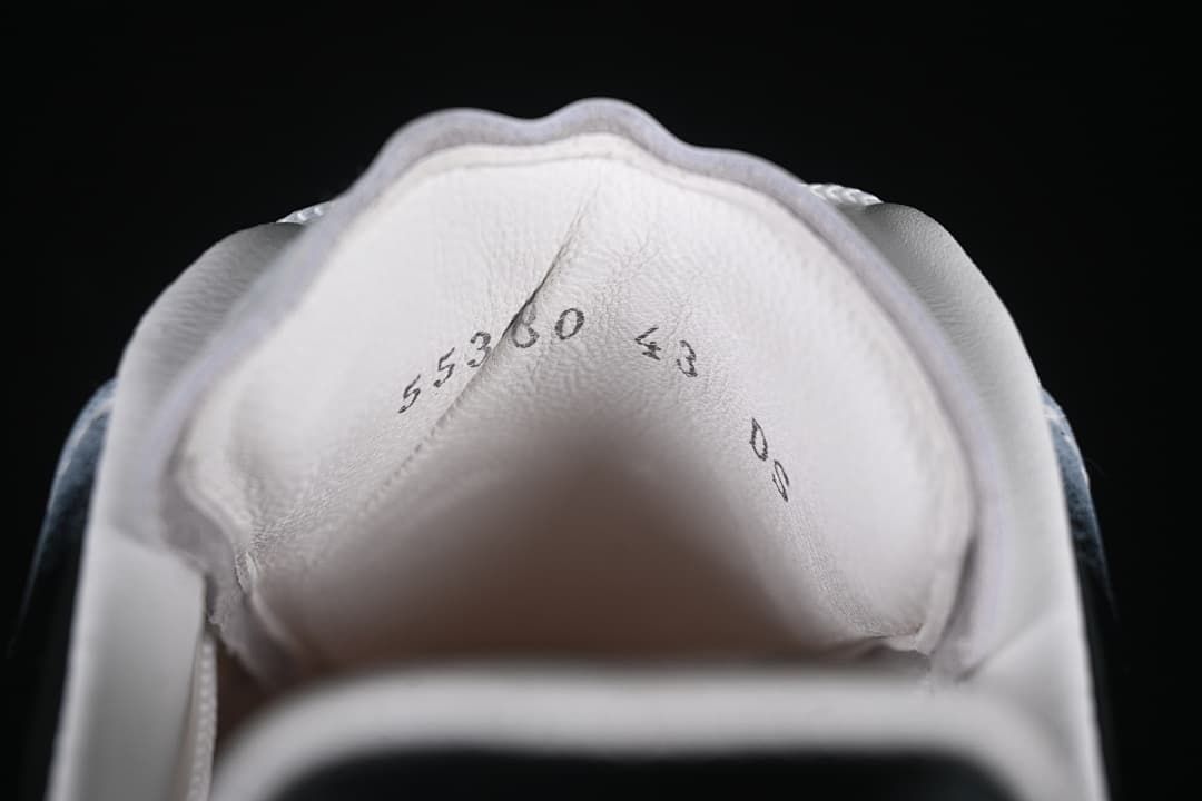 Alexander McQueen Oversized Sneakers White Black Heel