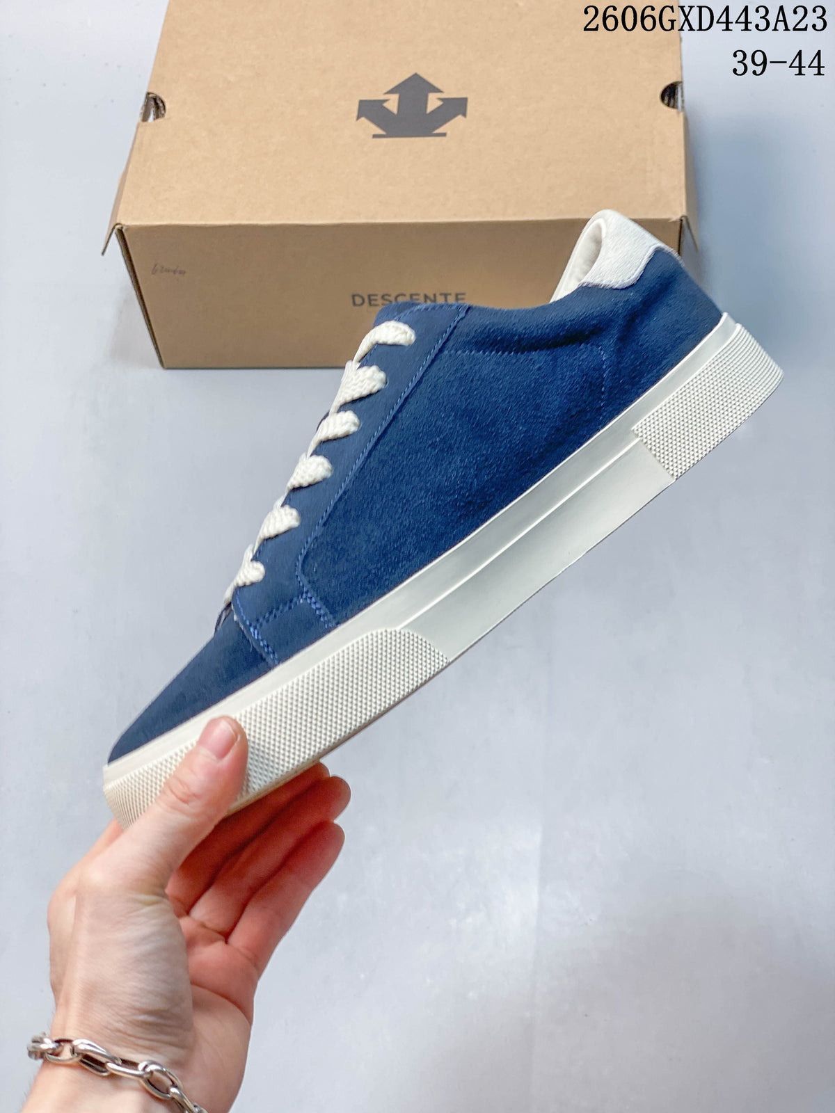 DESCENTE Chron Chron Men's Retro Court Sneakers 06GXD443A23