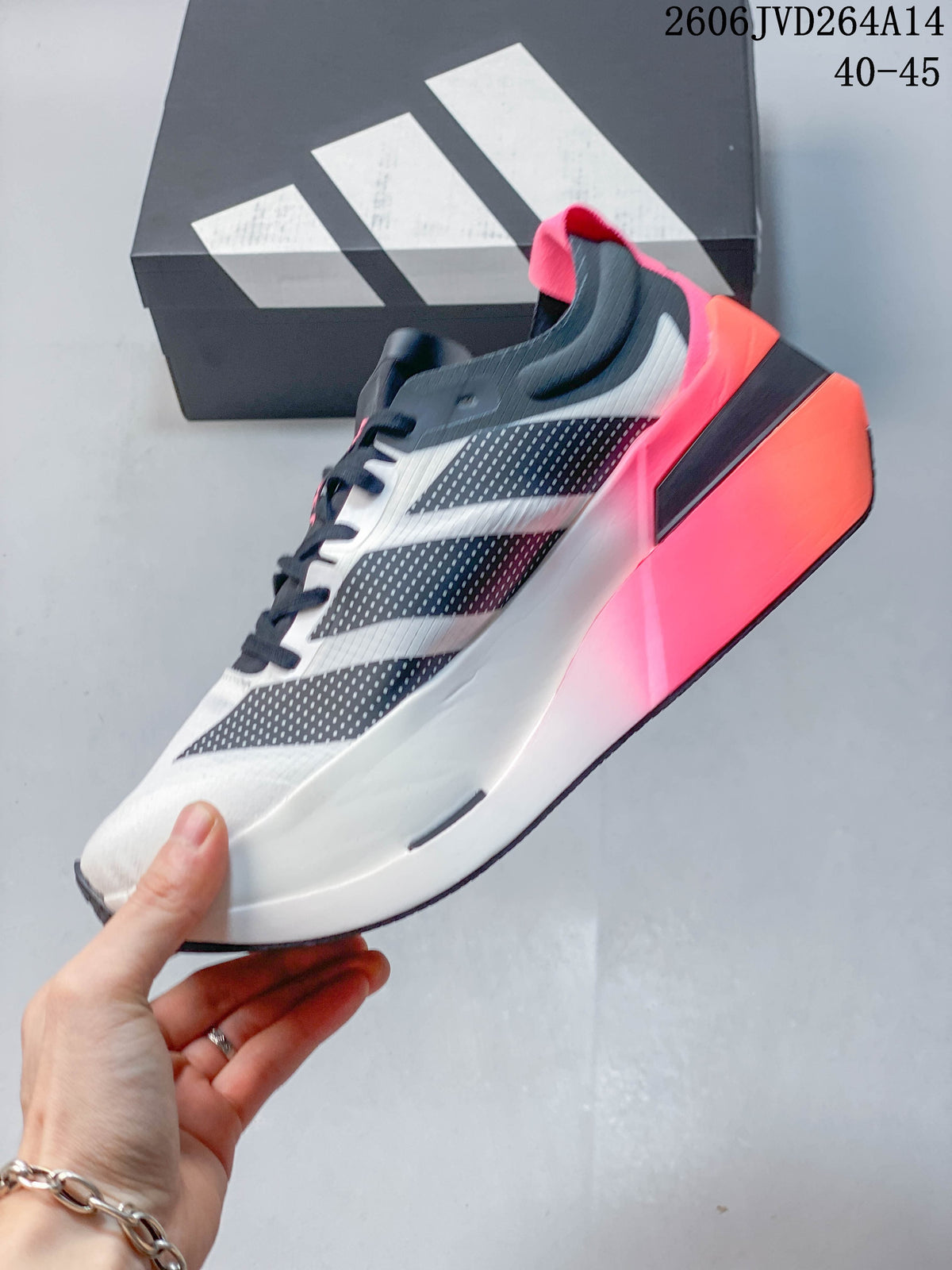 Adidas Adizero Dropset Elite Running Training Shoes, White