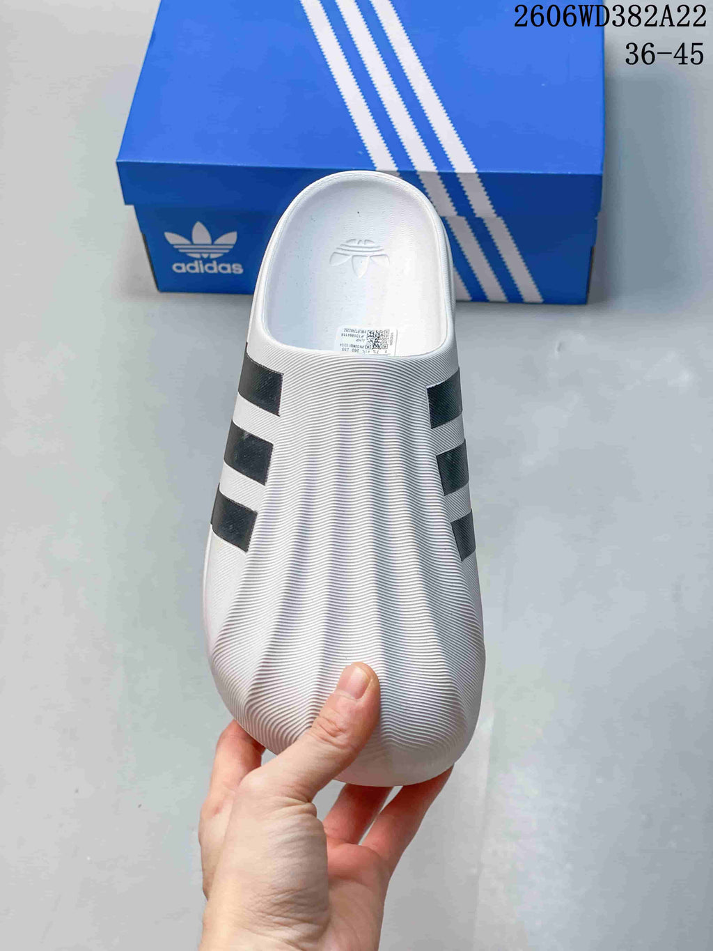 adidas Adifom Superstar Slides White Black