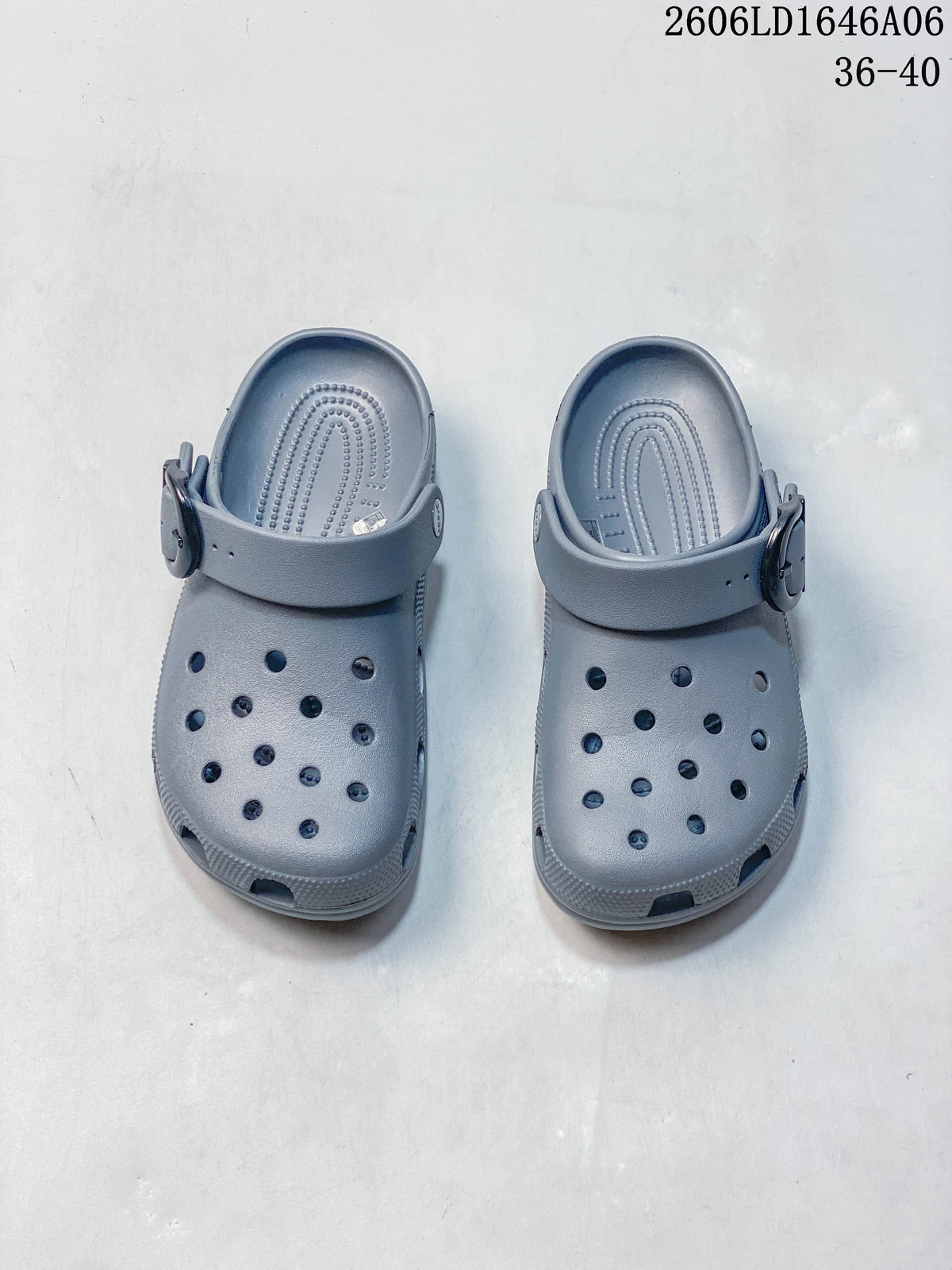 Crocs Classic Clog Gray Slip-On Shoe