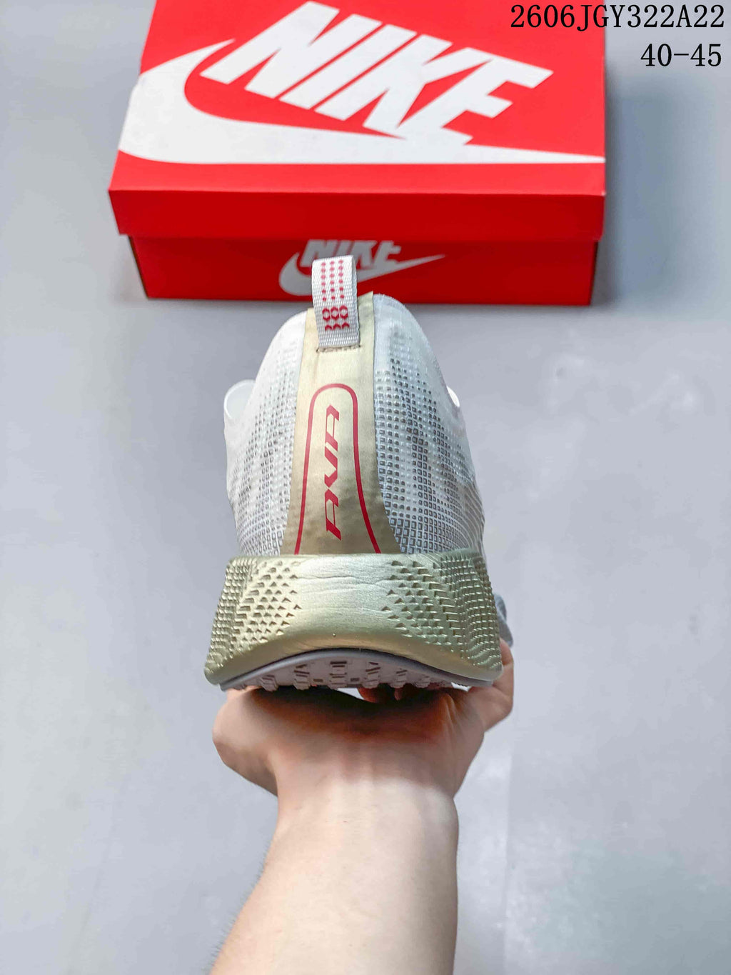 Nike Ava X White Low-Top Running Sneakers