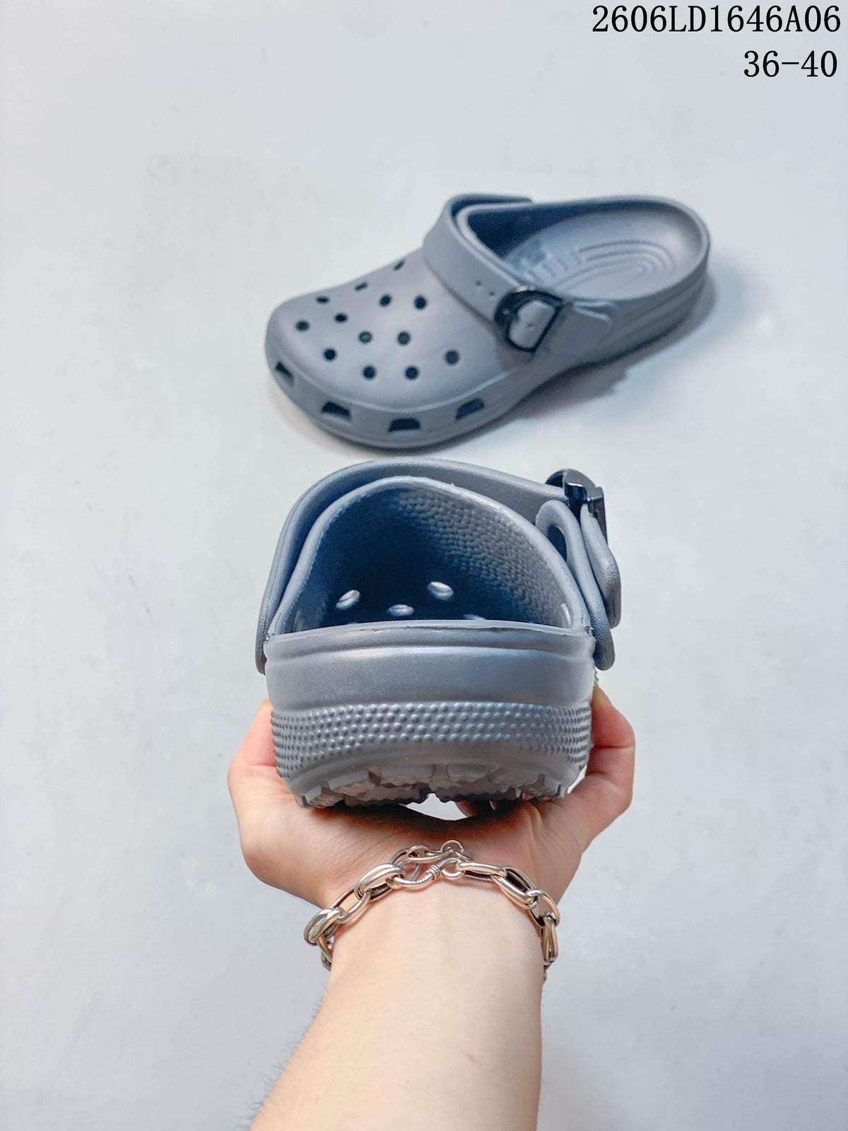 Crocs Classic Clog Gray Slip-On Shoe