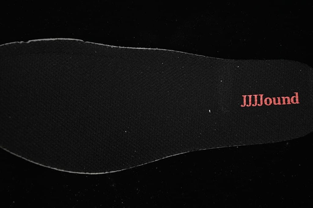 Salomon XT-6 JJJJound Ebony Black Fiery Red Sneakers
