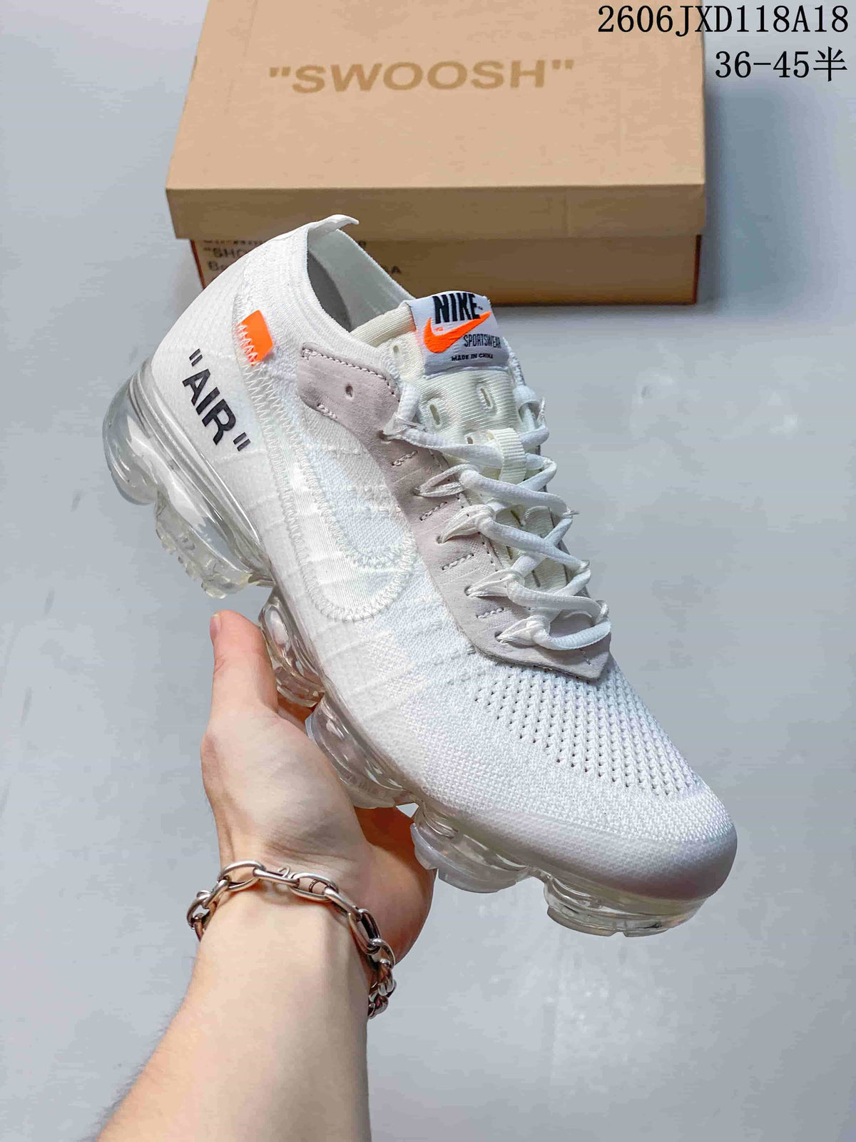 Nike Air VaporMax Flyknit 2 Off-White Style Sneakers