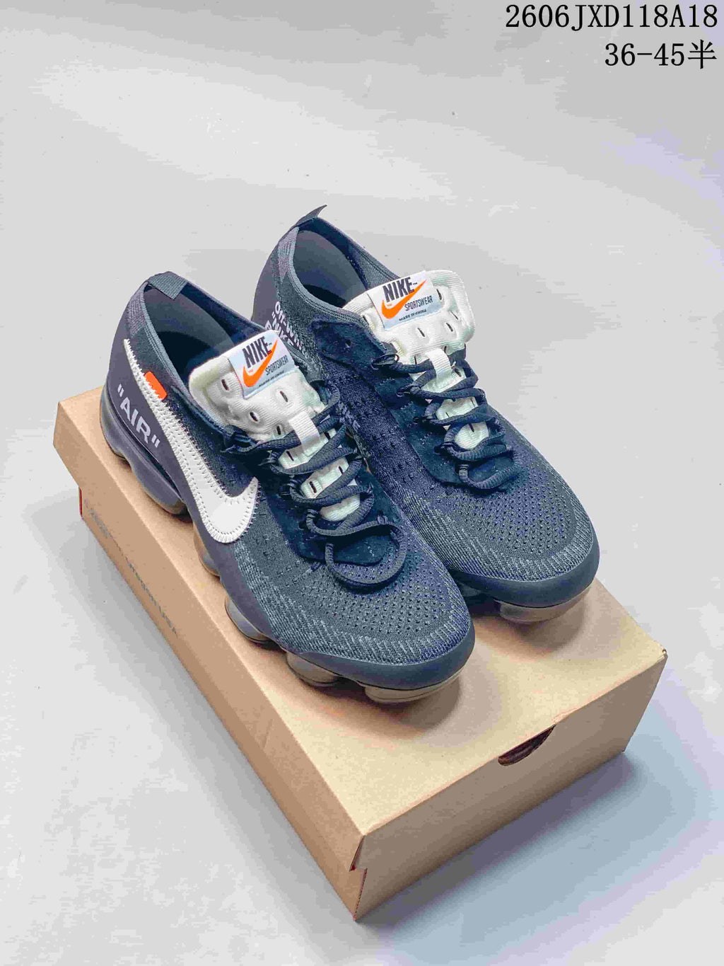 Nike Air VaporMax Flyknit 2 Off-White Style Sneakers