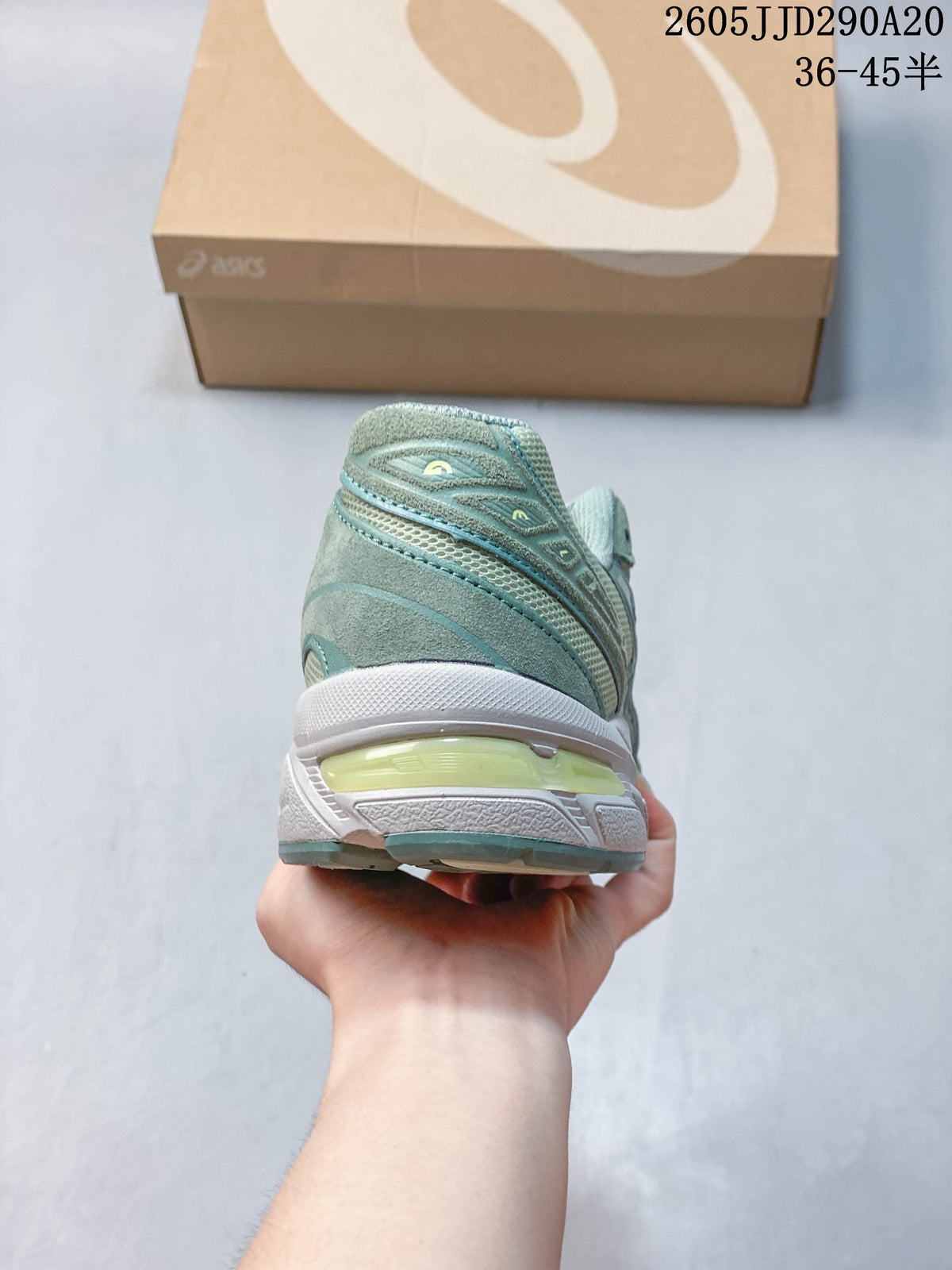 ASICS GEL-1130 Retro Running Sneakers in Sage Green