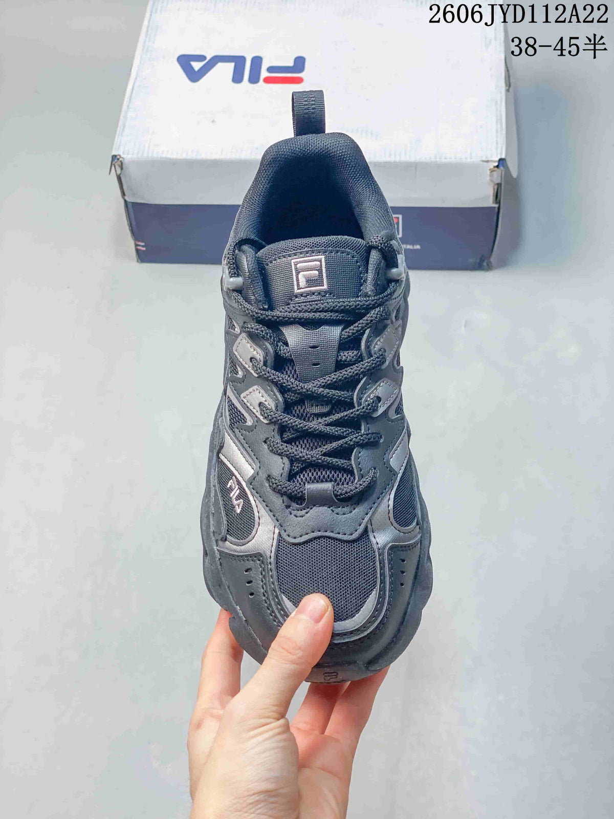 FILA Fusion Arceus Chunky Retro Sneakers, Gray