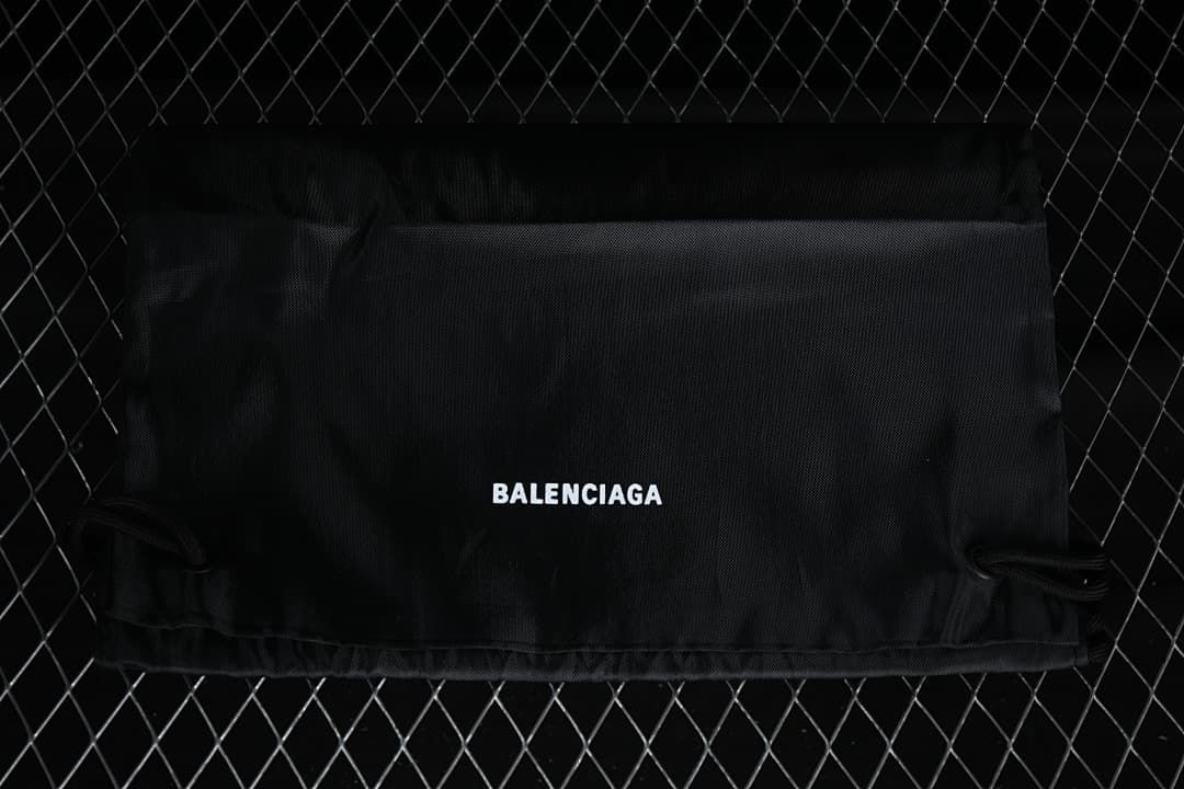 Balenciaga Monday Low-Top Lace-Up Sneakers, White