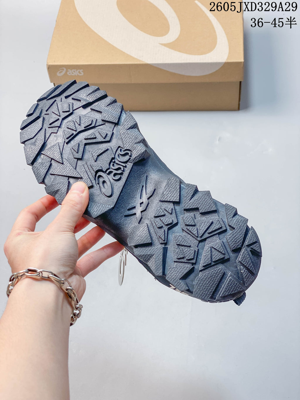 ASICS GNY Casual Sneakers, Charcoal and White, 1183C557