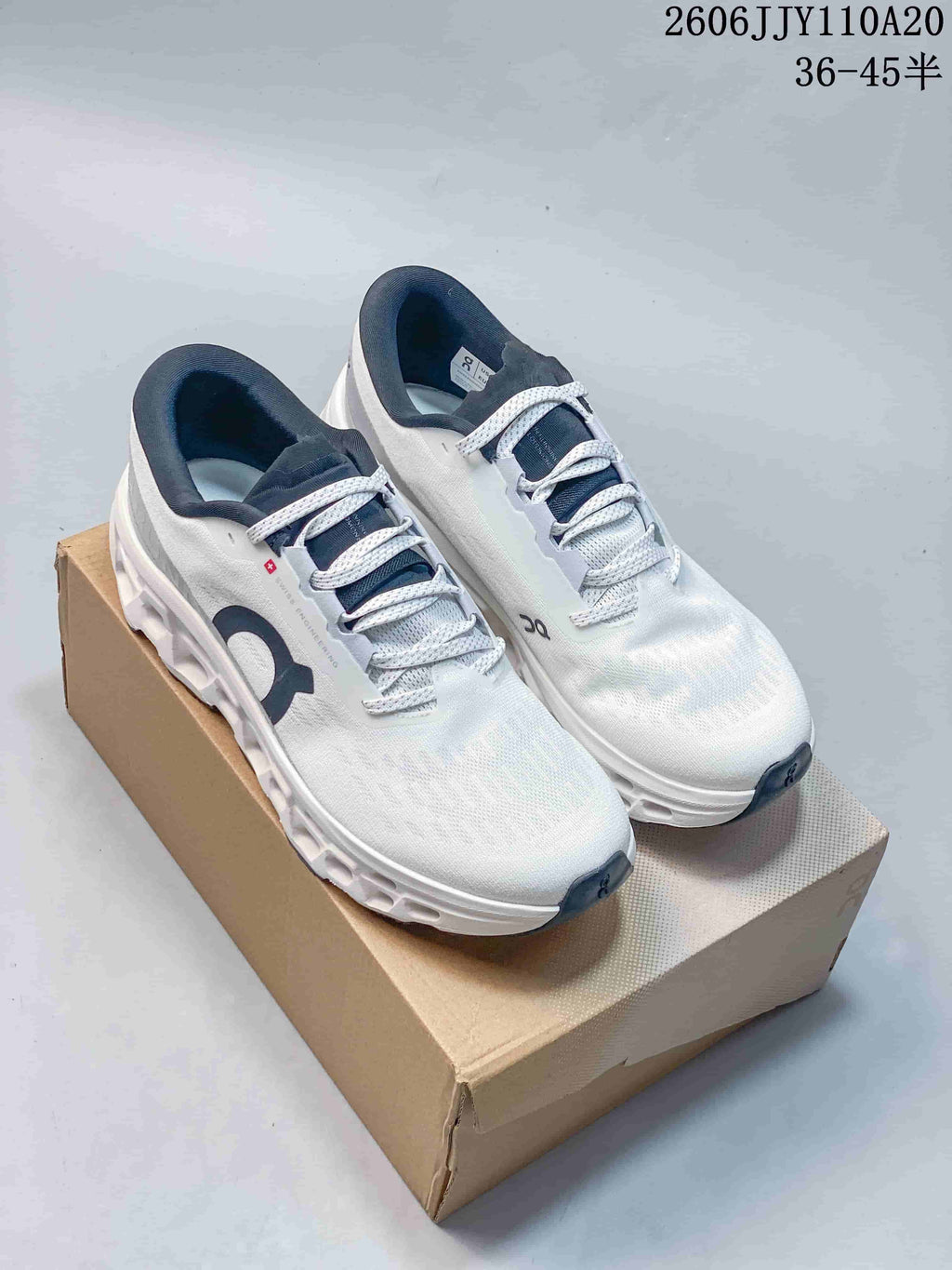 On Cloudmonster 3 White Running Shoes