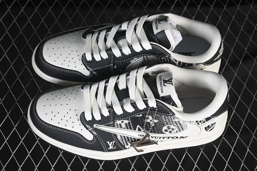 Air Jordan 1 Low OG SP Black and White Sneakers