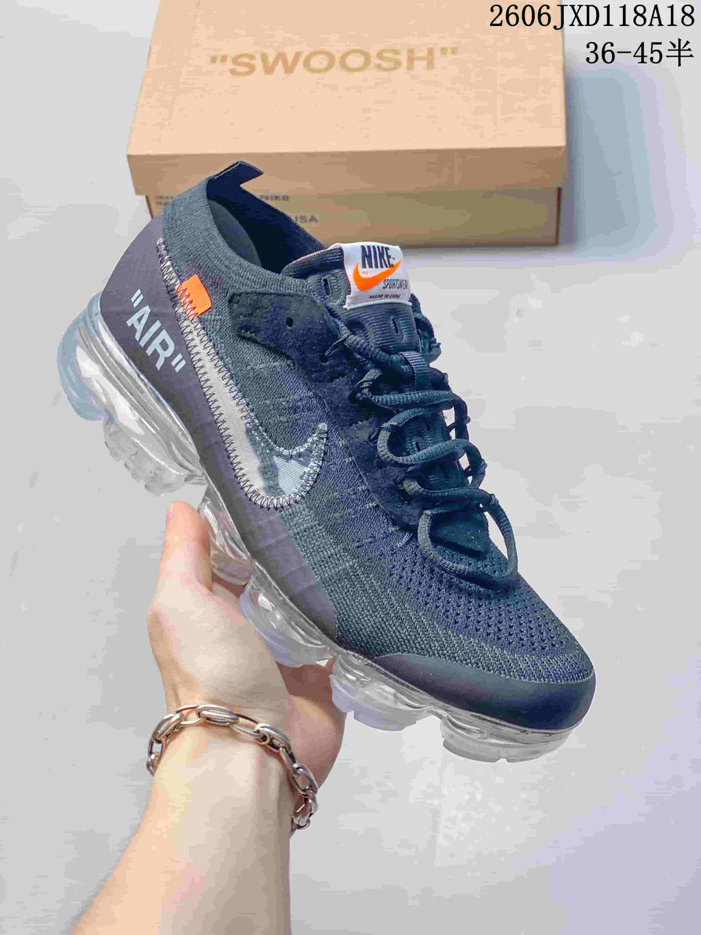 Nike Air VaporMax Flyknit 2 Off-White Style Sneakers