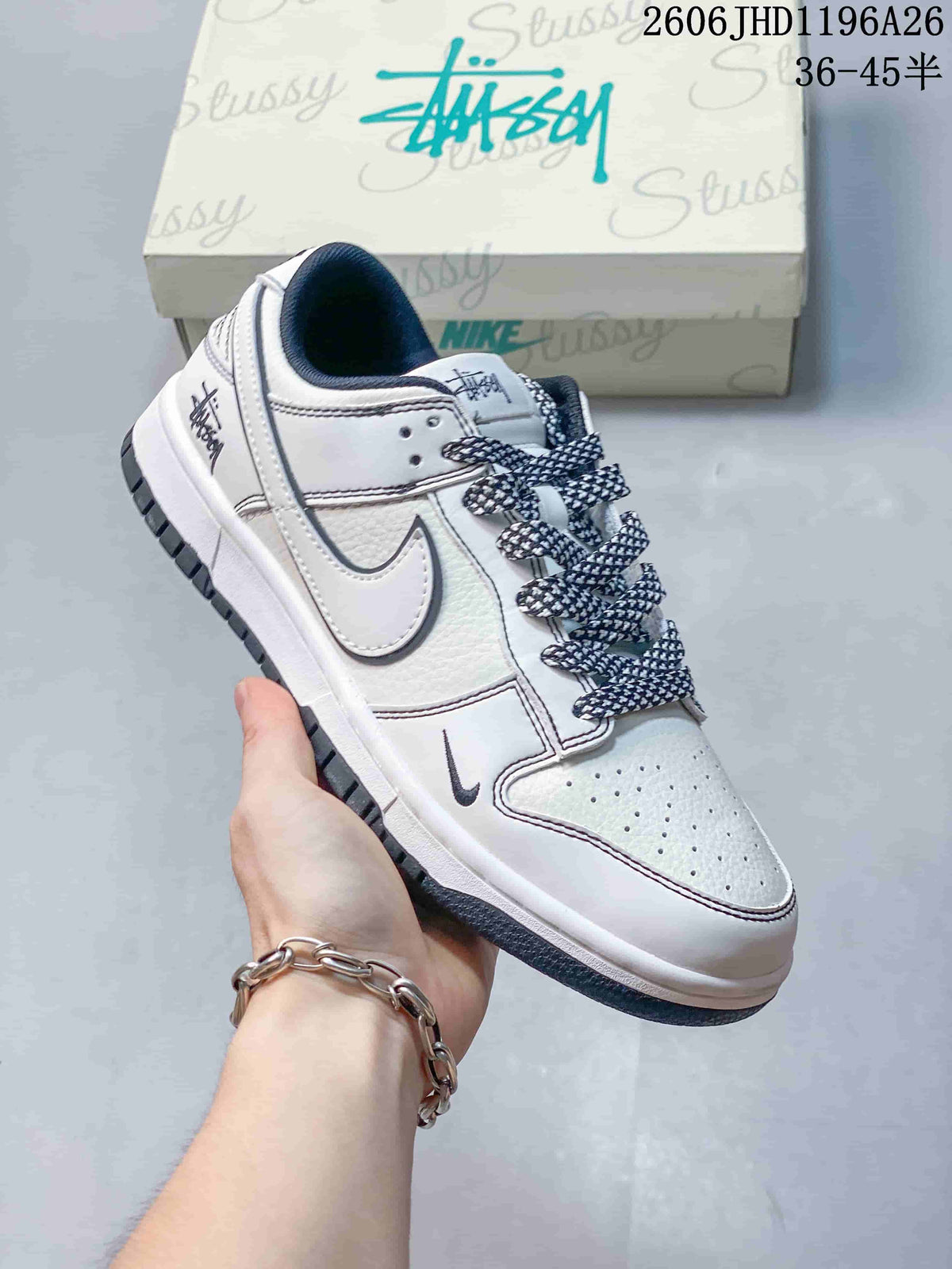 Nike SB Dunk Low LV Print Custom-Style Sneakers CS1688