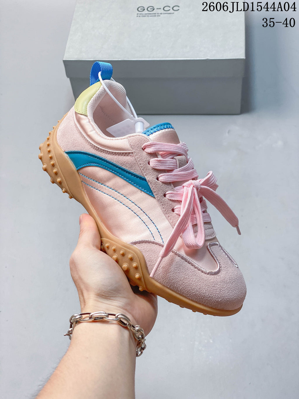 GG-CC G26U6715C Low-Top Retro Racing Sneakers