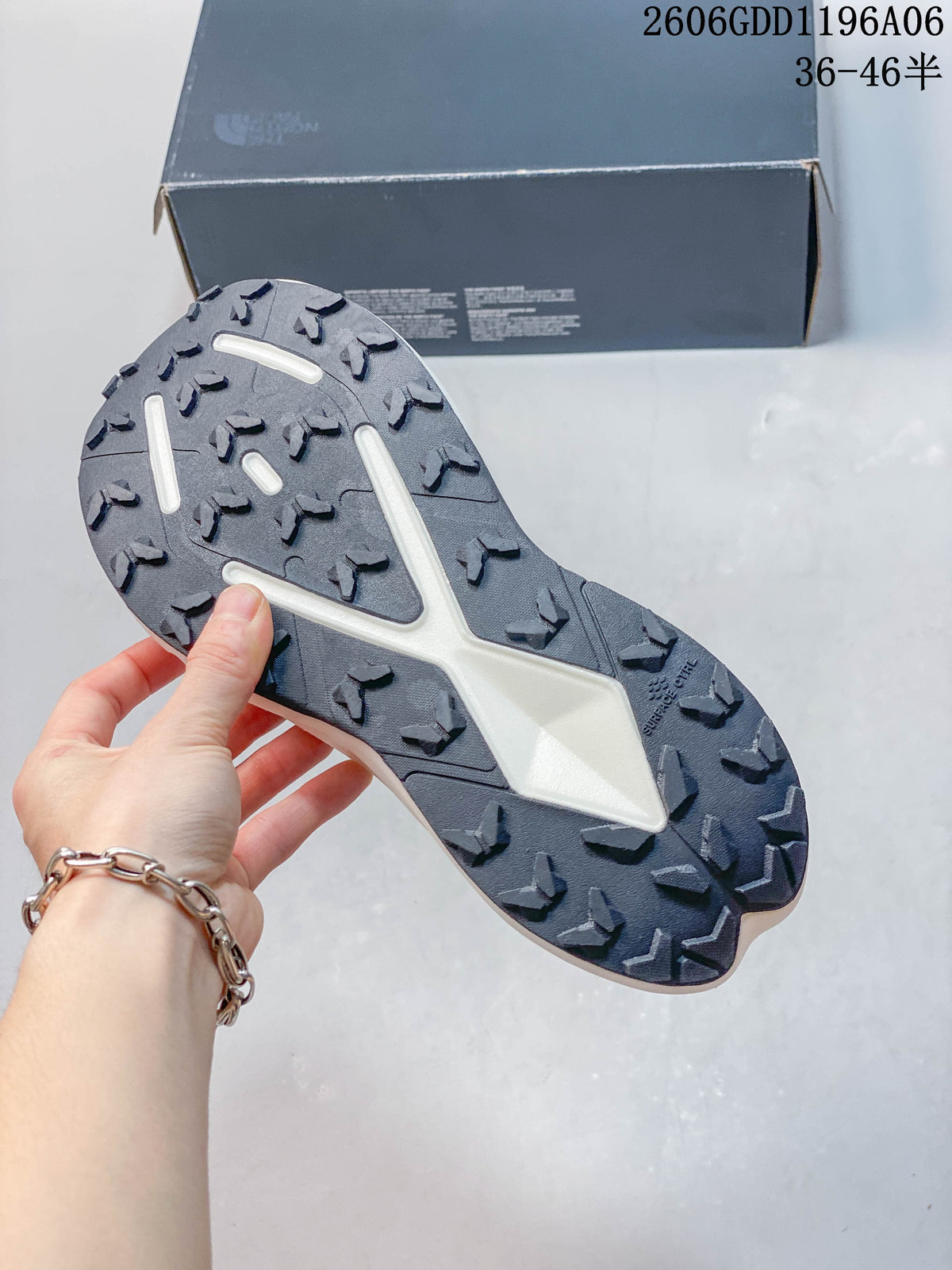 The North Face Summit VECTIV Trail Sneakers, White and Gray