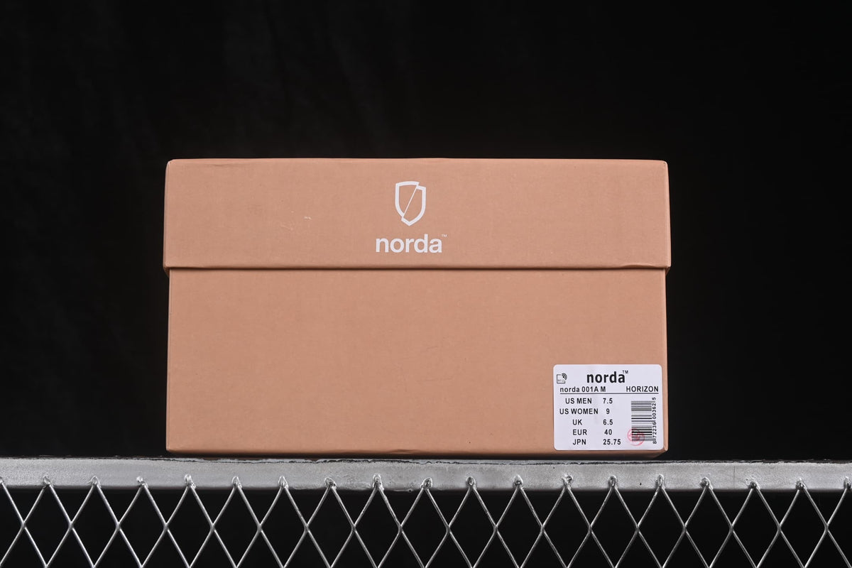 norda 001 Trail Sneakers Green Gray Tan FYD4