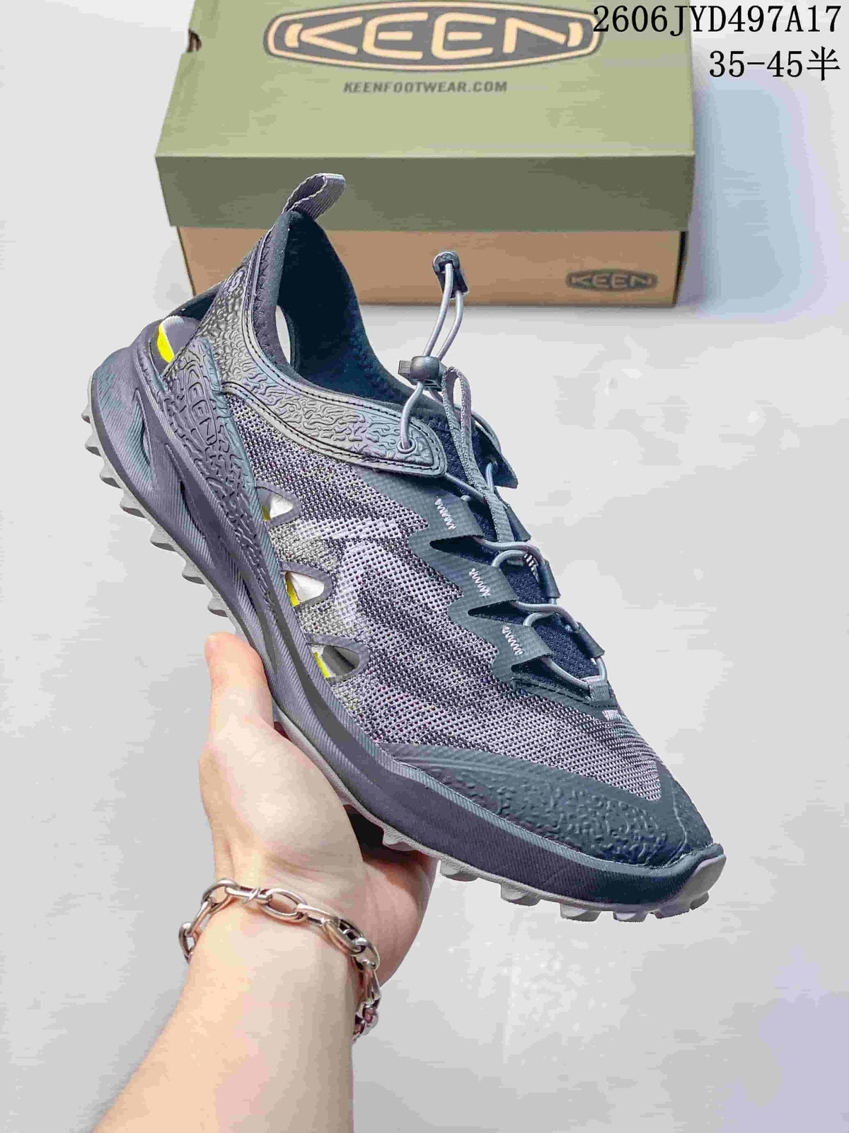 KEEN Zionic ADV Low-Top Hiking Shoes, Gray, Style 1031947