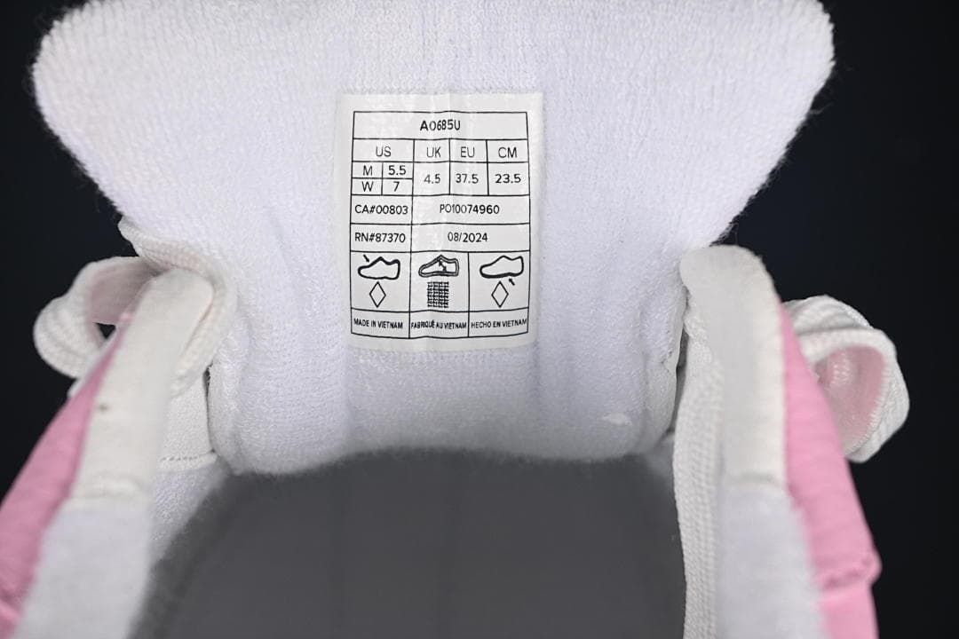 Alo Yoga Recovery Mode Low-Top Sneakers, Pink and White