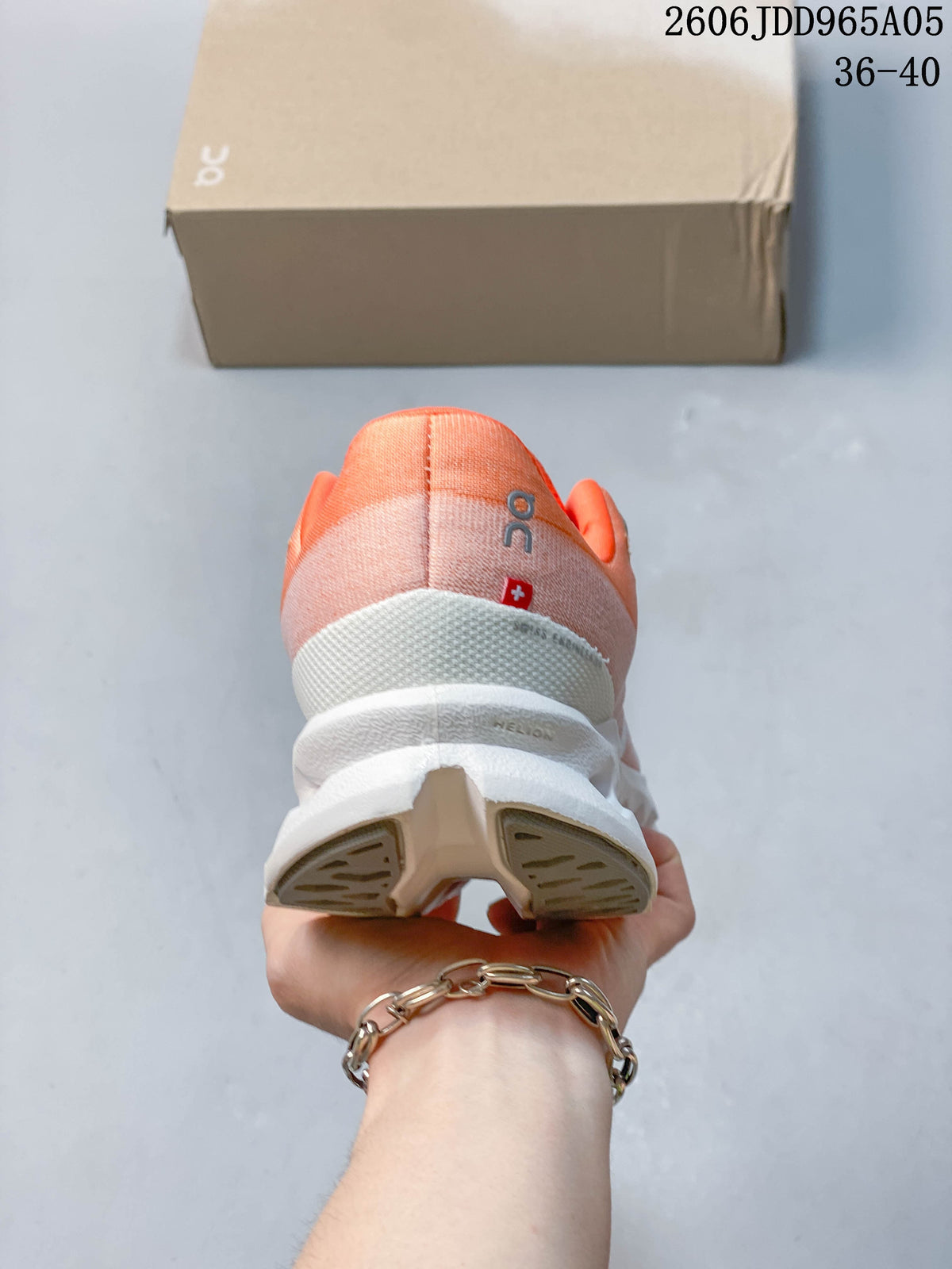 On Cloudsurfer Trail Running Shoes in Coral