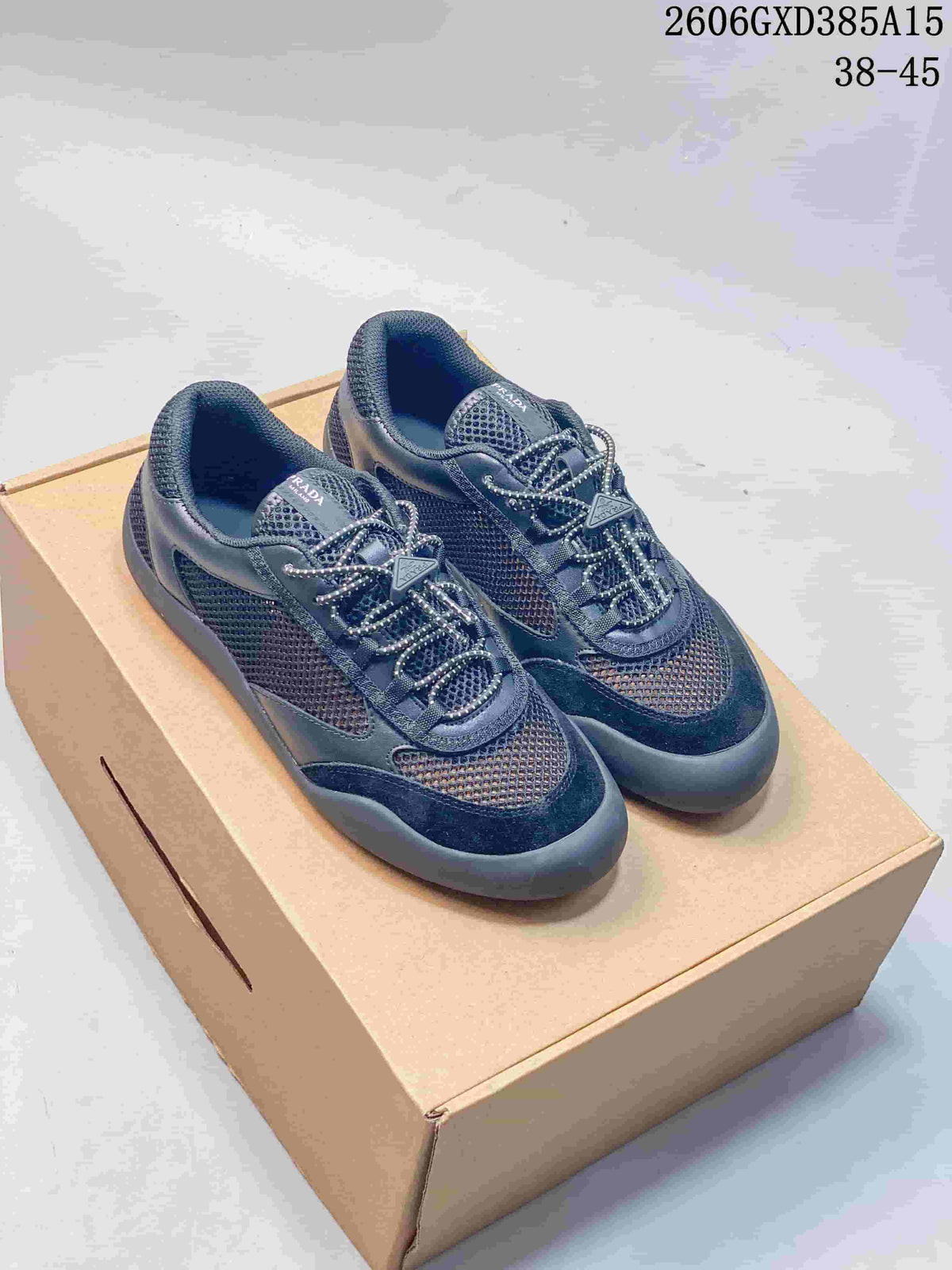 Prada 2606GXD385A15 Mesh Panel Sneakers
