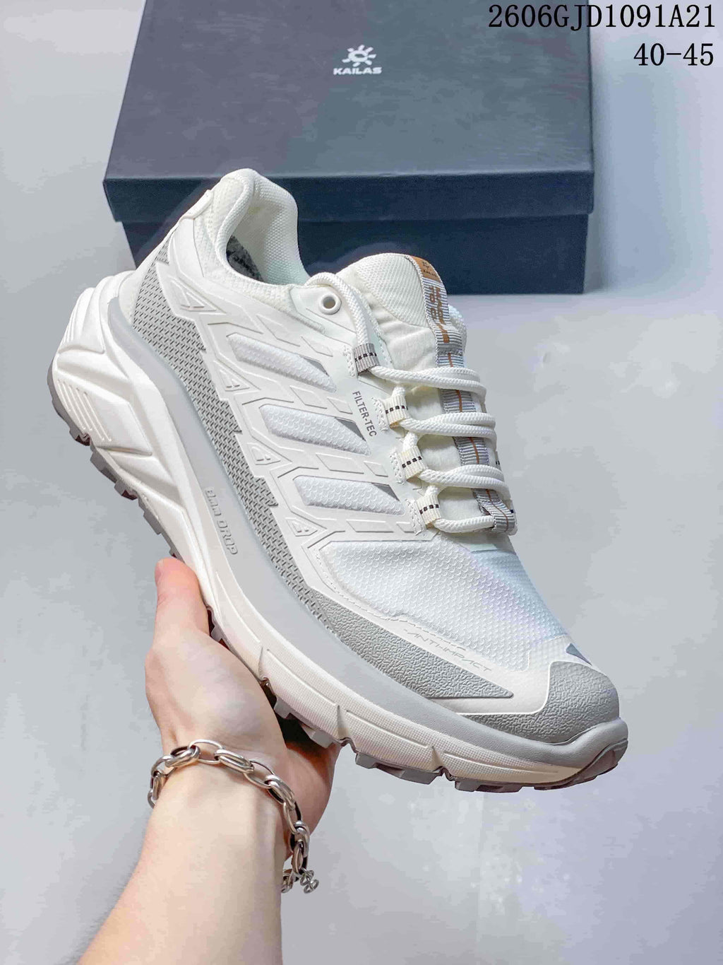 Kailas FUGA EX BOA Trail Running Shoes, White