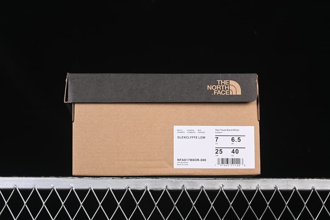 The North Face Glenclyffe Low Hiking Shoes, White/Black