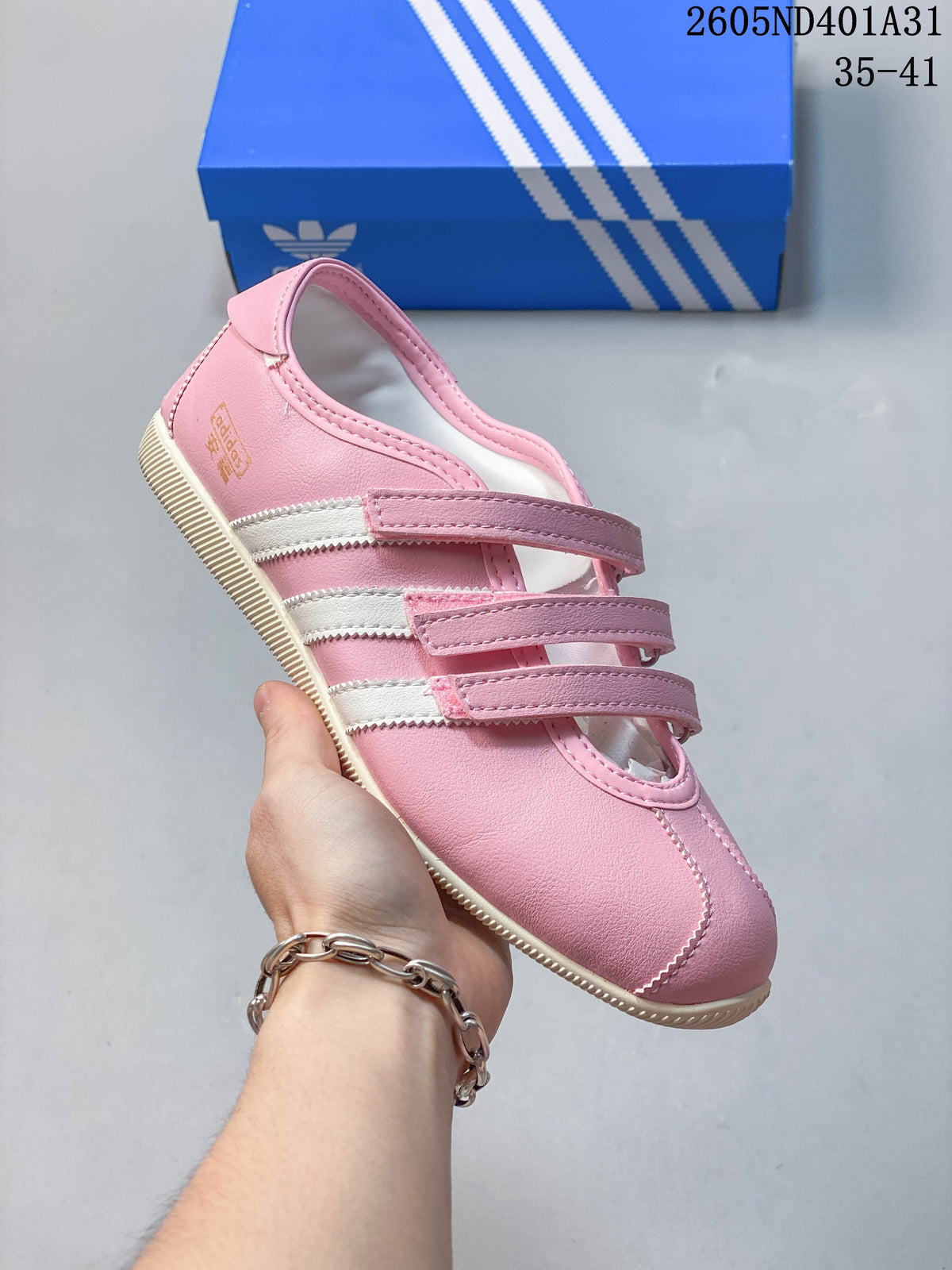 Adidas Samba Vegan OG Pink Strap Sneakers