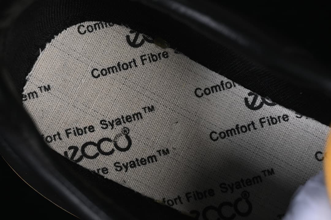 ECCO BIOM 825922 Black and Amber Walking Sneakers