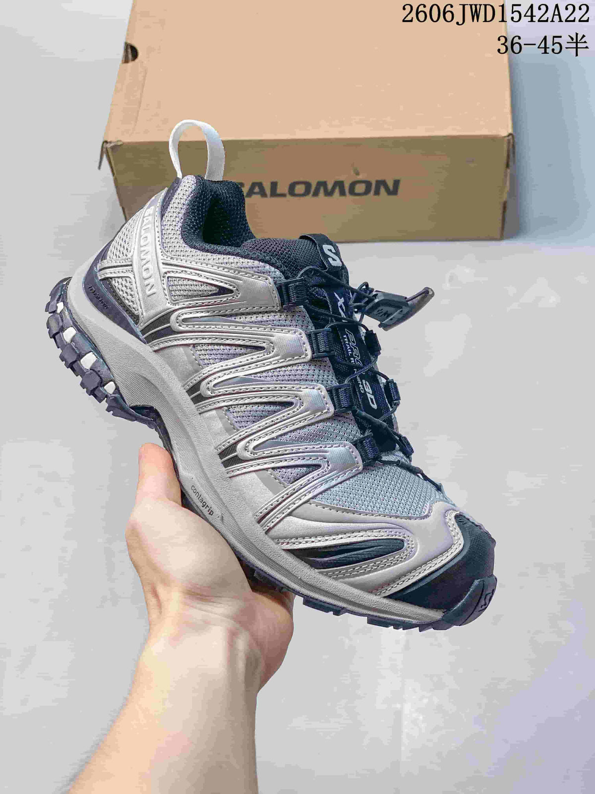 Salomon Trail Sneakers with Quicklace, Multiple Colors