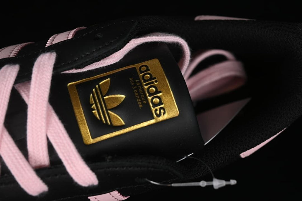 adidas Superstar EG4959 Black and Pink Sneakers