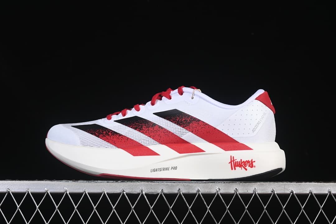 Adidas Adizero Evo SL JQ4576 White Red Running Shoes