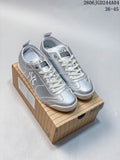 MLB New York Yankees Silver Low-Top Sneakers 06JGD244A04