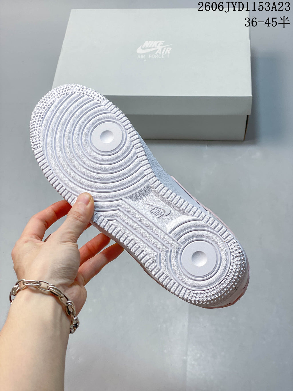 Nike Air Force 1 Low Sneakers White Pink